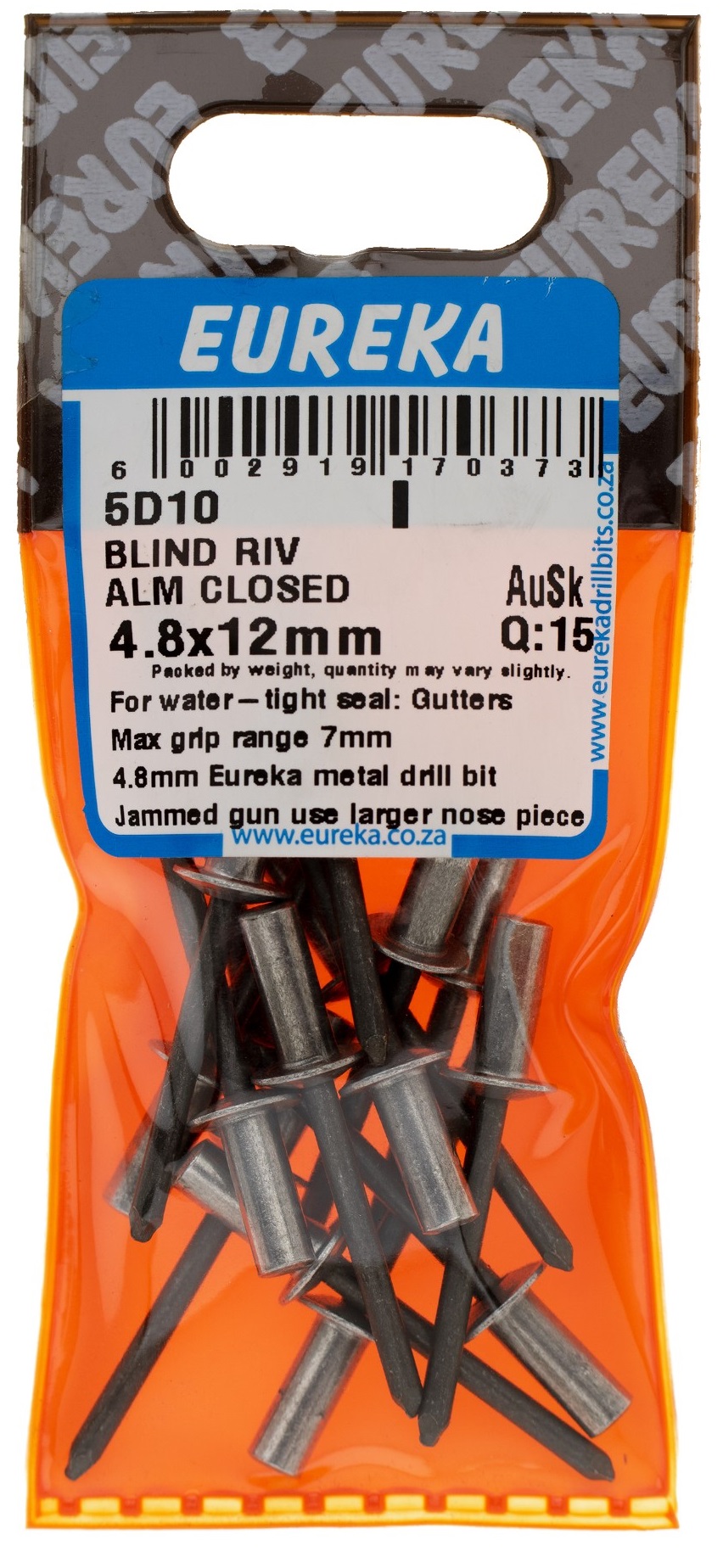 Blind Rivet Aluminium Closed