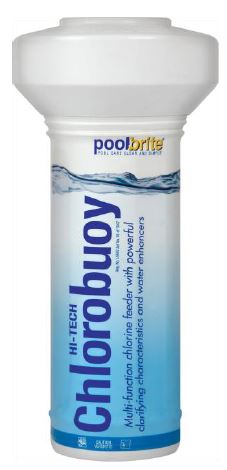 Adjust according to pool size (S, M, L) and place floater in pool to maintain 1 3ppm chlorine residual.*50,000 L. Enhanced, sanitised water. Convenient, consistent chlorination for healthy water. Dazzling water clarity. No residue, wont cloud water. Sunlight protected, saves money.