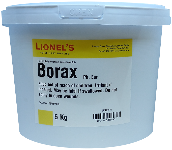 For use under veterinary supervision only. Keep out of reach of children. Irritant if inhaled. May be fatal if swallowed. Do not apply to open wounds.