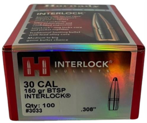 Hornady Bullets 30-150gr BTSP