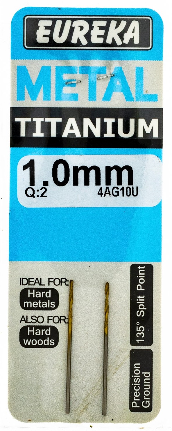 Drill Bit HSS Titanium Gold