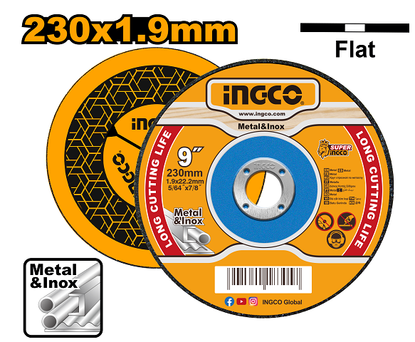 Disc Cut Steel 230X1.9X22.2mm