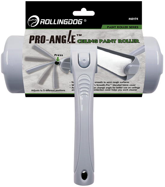 Size:9"(230mm). Adjusts to 5 erent positions. Can be attached to extension pole preventing paint dripping. Great for use on ceilings with no worry of paint splatter or dripping!