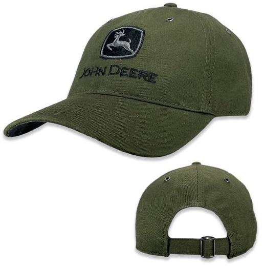 Cap Olive Mens John Deere