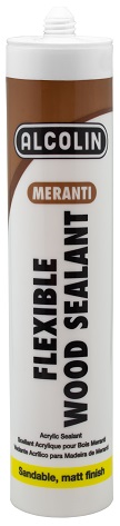 A wood coloured flexible sealant ideal for joints between wooden floors and walls, floors and skirting boards, wooden articles ETC. Paintable with varnish, odourless, water resistant, heat resistant, sandable, Dries to a matt finish.