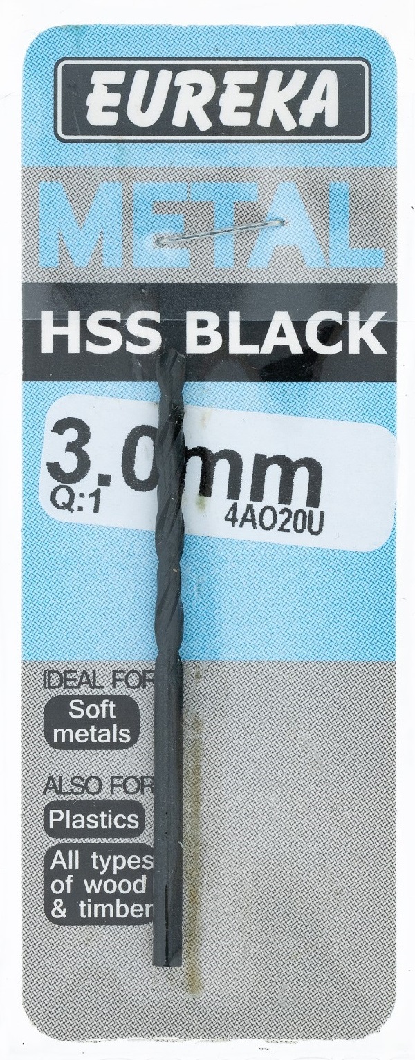 Drill Bit HSS Black