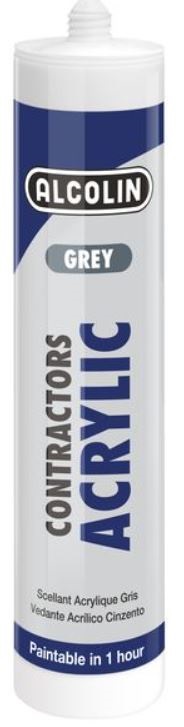 A water based, flexible and paintable builders sealant that is used for caulking, grouting and jointing. It provides excellent dhesion to most materials used in construction e.g. concrete, wood, brick, stone, skirting boards, built-in cupboards and metal