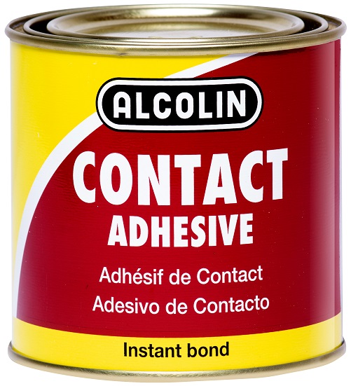 A superior all-purposePolychloroprene rubber-based contact adhesive with high immediate bond strength, good brushability, water and heat resistance. Bonds instantly on contact to a variety of surfaces without clamping or sustained pressure