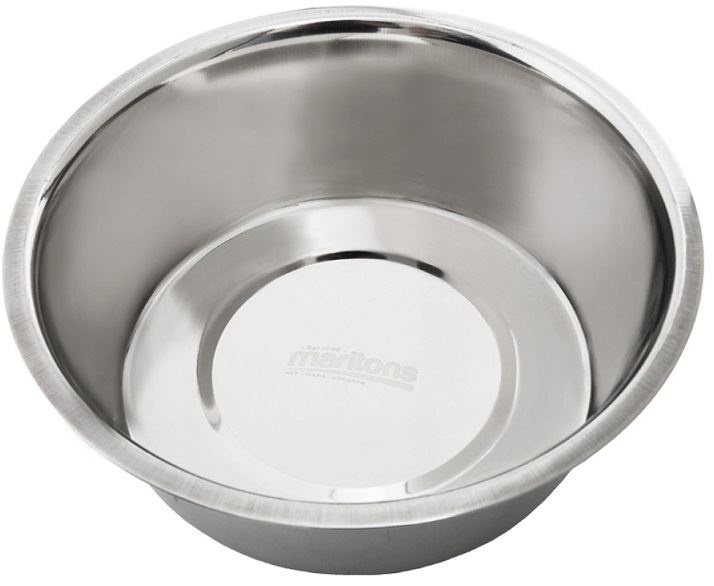 Ensure your pet's meals are served in style with the Marltons Stainless Steel Dog Bowl. Durable and easy to clean, this bowl is perfect for both food and water. Available in various sizes to suit your pet's needs. A practical and stylish addition to your pet's dining essentials.