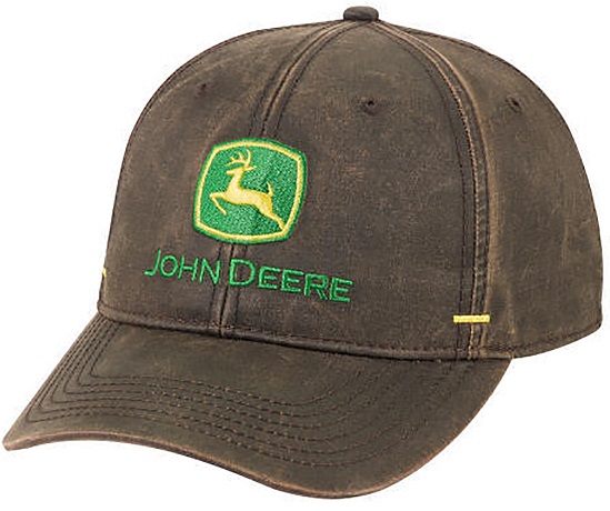 Cap Heather Oil Skin Cotton John Deere