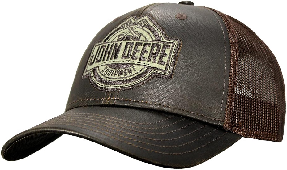 Cap Oil Skin Trucker Mesh John Deere