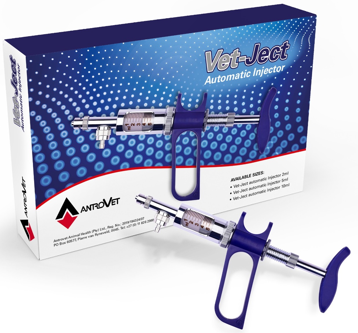 Syringe Auto 2ml Vet-Ject Antrovet.