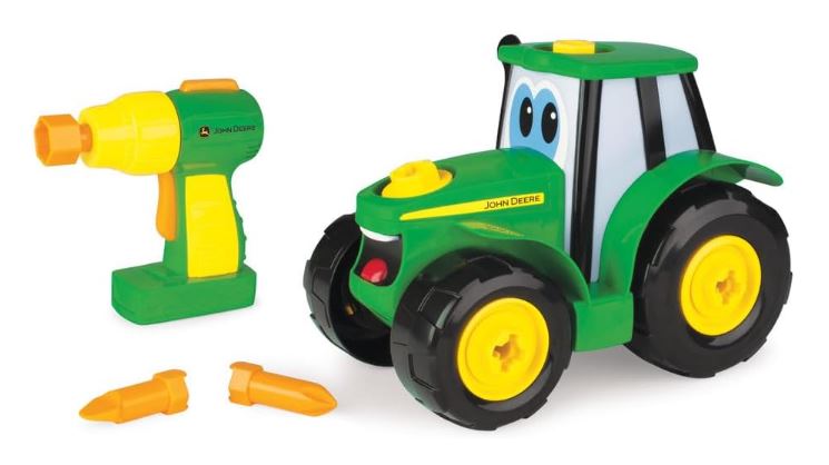 Toy Build-A-Johnny Tractor Features Two Waya To Play