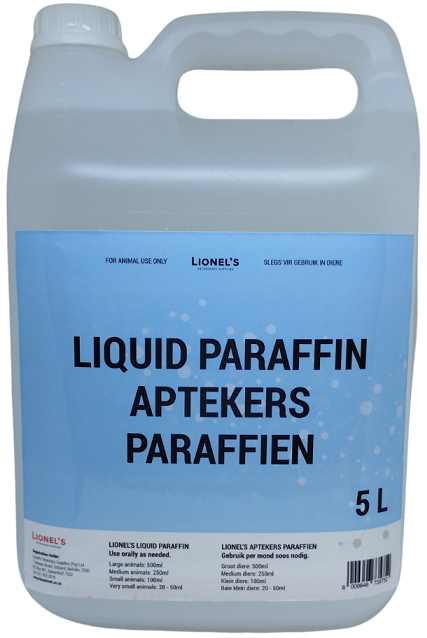 For animal use only. Use orally as needed. Large animals: 500ml; Medium animals: 250ml; Small animals: 100ml; Very small animals: 20-50ml.