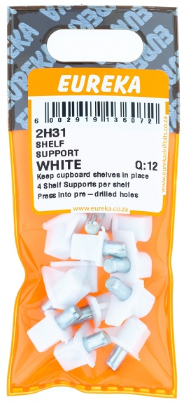 Shelf Eureka Support White QTY12