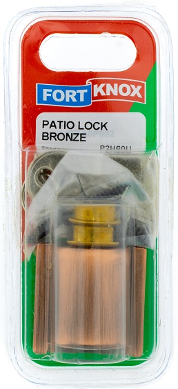 Lock Fort Knox Patio Bronze P2H60U