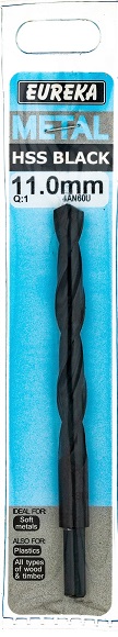 Drill Bit Eureka HSS Black 11mm