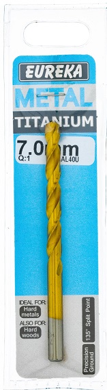 Drill Bit Eureka Titan Gold 7mm