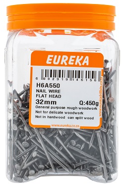 Nail Eureka Wire Flat Head 32mm 450gr