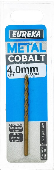 Drill Bit Eureka Cobalt 4mm