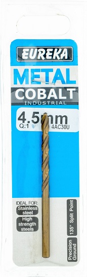 Drill Bit Eureka Cobalt 4.5mm