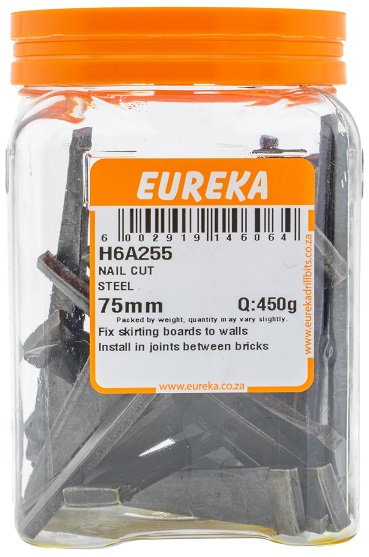 Nail Eureka Cut Steel 75mm 450gr