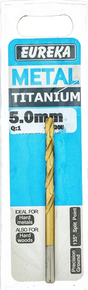 Drill Bit Eureka Titan Gold 5mm