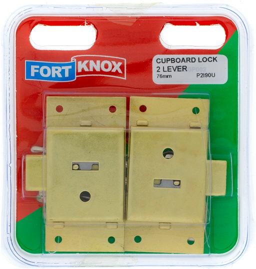 Lock Fort Knox Cupboard 2L P2I90U 76mm