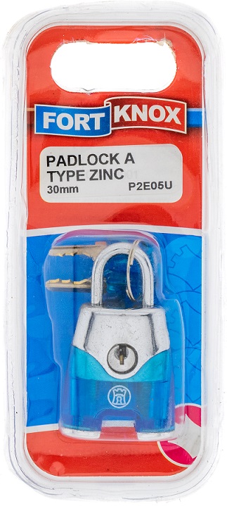 Padlock Fort Knox Zinc A Type 30mm