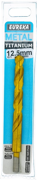 Drill Bit Eureka Titan Gold 12.5mm