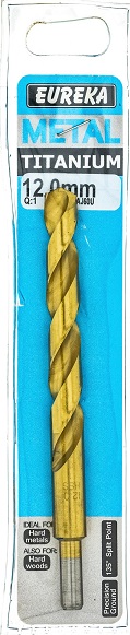 Drill Bit Eureka Titan Gold 12mm