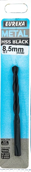 Drill Bit Eureka HSS Black 8.5mm