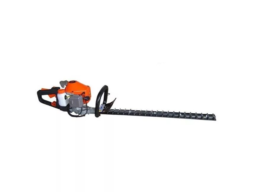 The GLT600 Hedge Trimmer features a powerful 22.5cc 2-stroke petrol engine and a 600mm double-sided reciprocating blade, allowing it to effortlessly cut through material up to 30mm in diameter, making hedge maintenance a breeze. Its 180-degree twist-grip rear handle adjusts to three positions (upright, left-side, and right-side) for comfortable use. Ideal for medium to large garden areas where electricity is unavailable, the GLT600H provides the convenience of cordless operation without the hassle of trailing wires or the risk of losing power mid-trim, making it an essential tool for anyone with hedges and shrubbery to maintain.