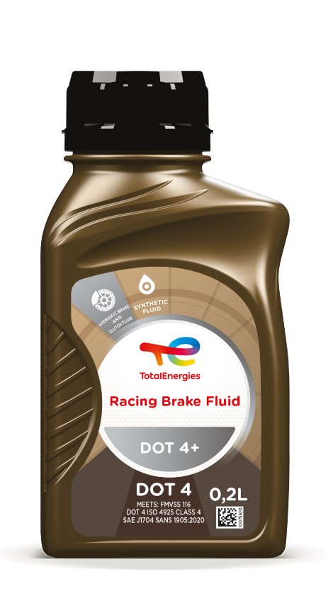 Synthetic brake Fluid exceeding DOT 4 specification. Very high dry and wet boiling points adjusted to ever increasing temperatures encountered in braking systems : prevents from "vapour lock". Resistant to moisture absorption. Viscosity suitable at cold as well as high temperatures. Provides corrosion protection for metals used in braking systems : cast iron, aluminium, steel, copper, brass etc. Synthetic brake Fluid exceeding DOT 4 specification. Very high dry and wet boiling points adjusted to ever increasing temperatures encountered in braking systems : prevents from "vapour lock". Resistant to moisture absorption. Viscosity suitable at cold as well as high temperatures. Provides corrosion protection for metals used in braking systems : cast iron, aluminium, steel, copper, brass etc. Compatible with rubber seals and hoses.