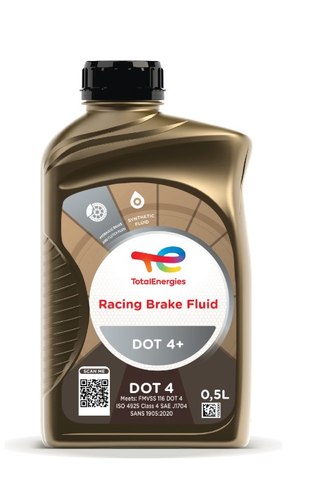 Synthetic brake fuid exceeding DOT 4 specification. Very high dry and wet boiling points adjusted to ever increasing temperatures encountered in braking systems : prevents from "vapour lock". Resistant to moisture absorption. Viscosity suitable at cold as well as high temperatures. Provides corrosion protection for metals used in braking systems : cast iron, aluminium, steel, copper, brass etc. Synthetic brake Fluid exceeding DOT 4 specification. Very high dry and wet boiling points adjusted to ever increasing temperatures encountered in braking systems : prevents from "vapour lock". Resistant to moisture absorption. Viscosity suitable at cold as well as high temperatures. Provides corrosion protection for metals used in braking systems : cast iron, aluminium, steel, copper, brass etc. Compatible with rubber seals and hoses.