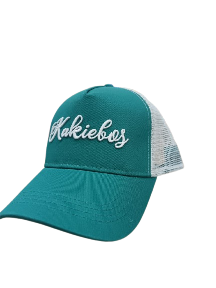 Cap Ladies Trucker 5 Panel Teal Kakiebos