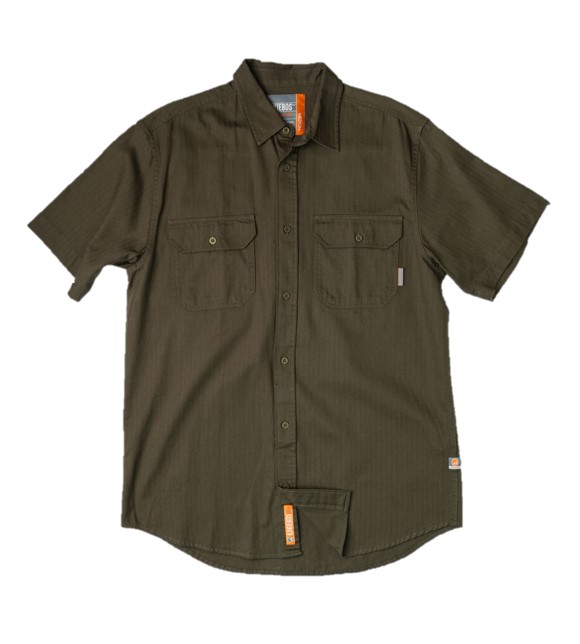 Shirt Classic Fatigue Green S Kakiebos