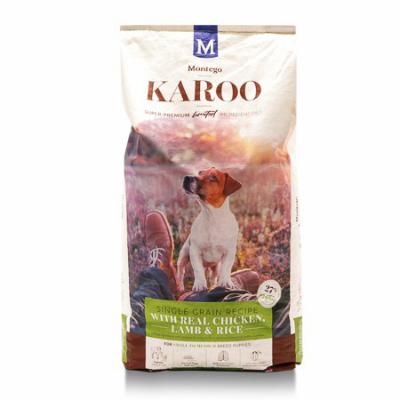 Small to medium breed puppies require nutrition that's easy to eat, delivers everything their developing minds & bodies need, ensuring strong foundations for a healthy adulthood. Benefits Include: Only Rice - A single grain, high-quality, highly digestible, provides all-day energy. Chicken - Provides energy for physical strength for an active and playful lifestyle. Lamb - Adds flavour & texture, crucial to the development & maintenance of strong, healthy muscles. Omega-6 - helps nourish a dog's skin, encapsulated fatty acids reduces stool odour. Beet Pulp & Inulin - Stimulates growth of beneficial bacteria in digestive system, improving stool quality. Kaolin - Provides a protective coating to the epithelial of the gastrointestinal tract, aiding optimal nutrient absorption. Fish Oils - Omega-3 fatty acids essential to immune system health, joint health, shine & condition of the skin and coat. DHA - Key element in the healthy development of the brain, vision & central nervous system.