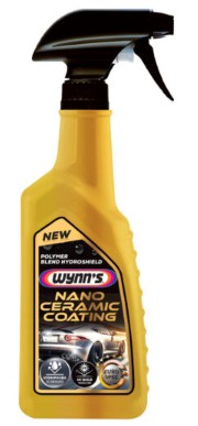 WynnÂ’s Nano Ceramic Coating is a liquid sealant formulated to protect vehicles paint work from the harsh environmental conditions. This product provides long lasting weather protection in a simple, DIY application. The hydrophobic barrier helps prevent dust pick up even after multiple detergent washes thanks to the latest siloxane technology.