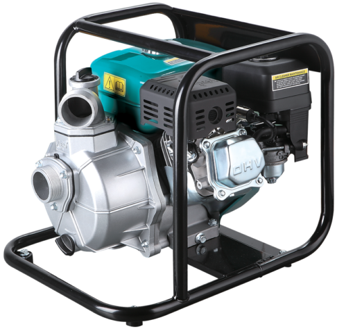 Petrol driven water pump. To transfer clean non aggressive water.