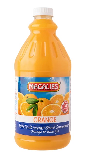 MAGALIES - 2 litre Orange 50% 