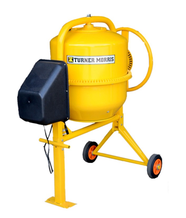 Concrete Mixer Kit 120 L 220V 0.25Kw Light Duty Unassembled