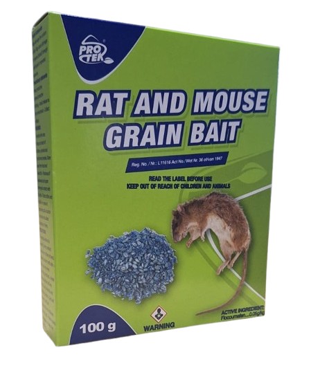 For use in homes, on farms, and in industrial premises. Effective against rats and mice, including those resistant to other anticoagulant rodenticides.