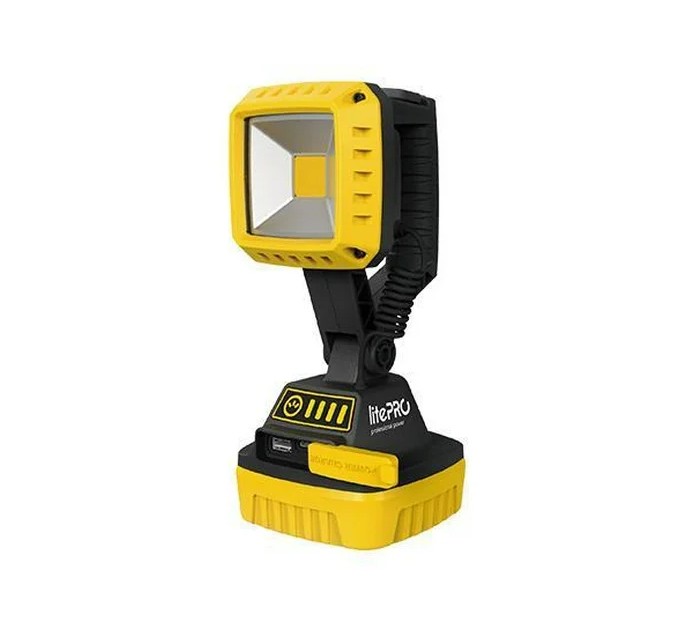 Illuminate your workspace with Litepros high-powered, rechargeable work lights, designed for versatility and reliability. These cost-effective, high-quality portable lighting solutions use advanced lithium-ion battery technology that lasts up to five ti