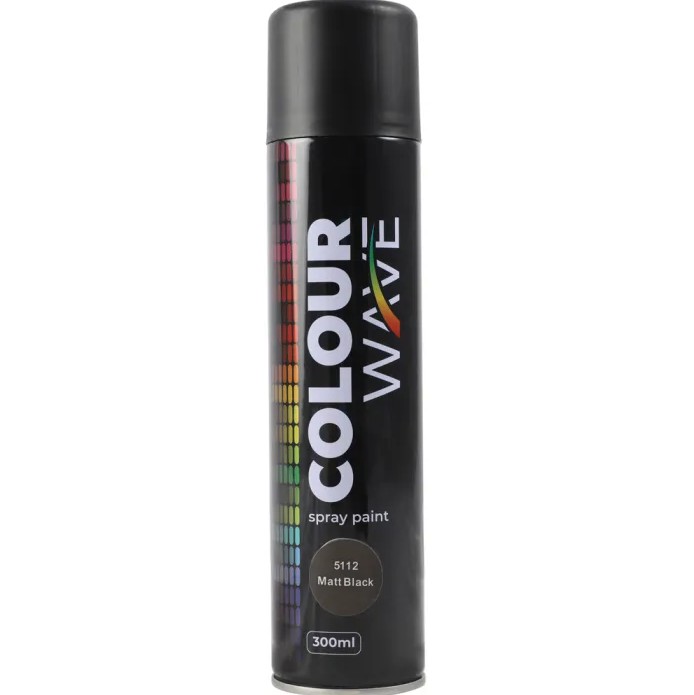Colour Wave Multi-Purpose spray paint is available in a range of trendy, modern colours and is suitable for use on a variety of surfaces. With a fast-drying formula and exceptional durability, Colour Wave® is ideal for both indoor and outdoor applications.