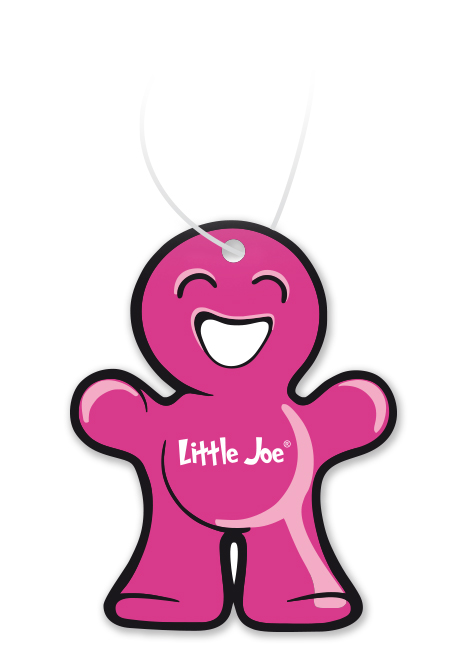 This charming Pink Flower Little Joe releases a light, lovely, and beautifully delicate floral scent when driving.