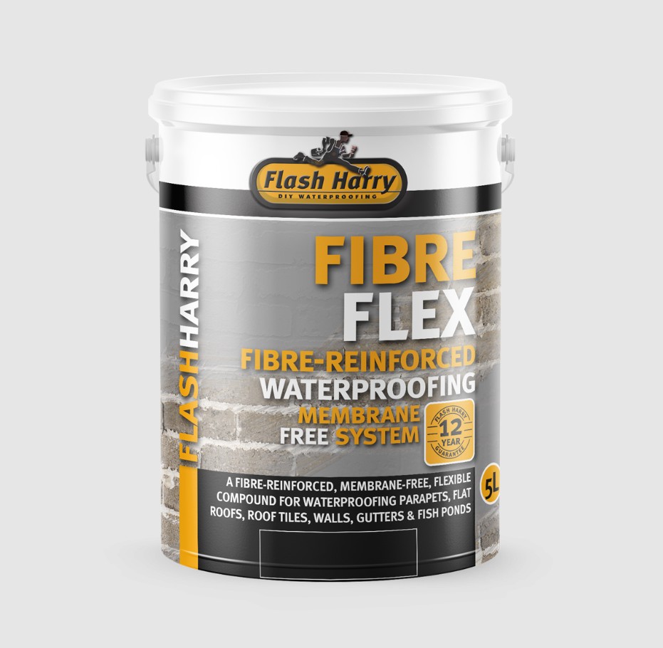 An easy-to-use non-toxic compound for waterproofing parapets, flat roofs, roof tiles, walls, gutters, water features and fish ponds.