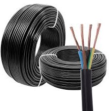 High-conductivity bunched plain flexible copper conductors are used to ensure efficient power transmission and dependable performance. The cores are insulated and bedded with flexible PVC, providing durability, flexibility, and protection against moisture.