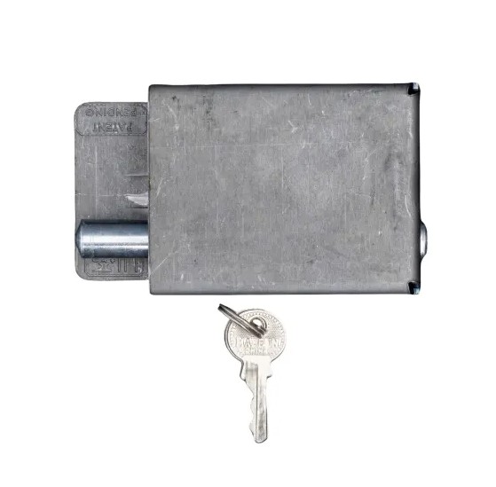 This compact and secure mini lock is specifically designed for smaller gates, offering reliable protection through its durable locking mechanism. Ideal for residential use, it provides a secure and tamper-resistant closure for added peace of mind. The lock
