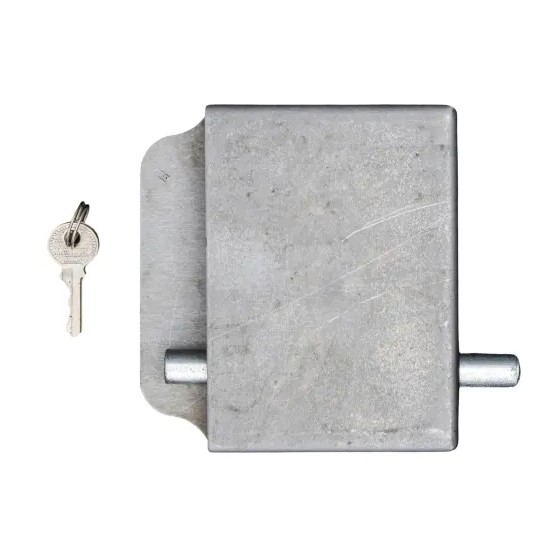 This compact yet highly secure gate lock is specifically designed for small gates, providing robust protection through a durable locking mechanism. It is suitable for both residential and commercial applications, ensuring long-lasting security and reliable